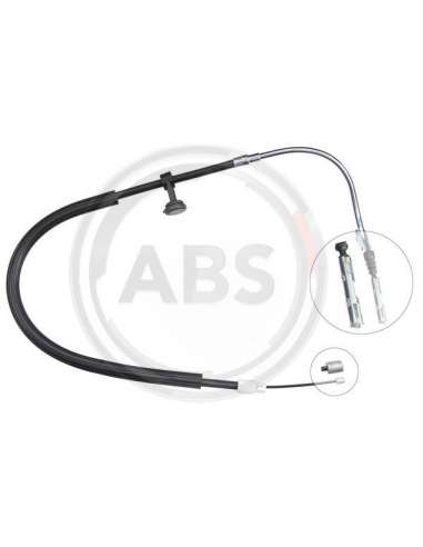Cable de accionamiento, freno de estacionamiento Abs K13992 - CABLE FRENO MERCEDES