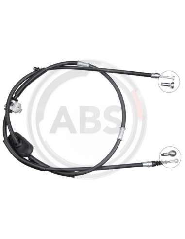 Cable de accionamiento, freno de estacionamiento Der. Abs K13993 - CABLE FRENO OPEL/VAUXHALL