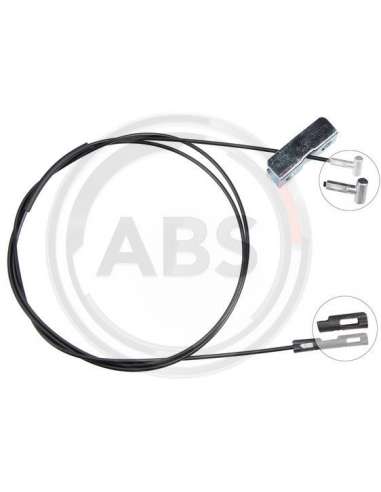Cable de accionamiento, freno de estacionamiento Abs K13994 - CABLE FRENO RENAULT/NISSAN/