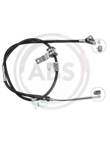 Cable de accionamiento, freno de estacionamiento Izq. Abs K14010 - CABLE FRENO SUZUKI/NISSAN