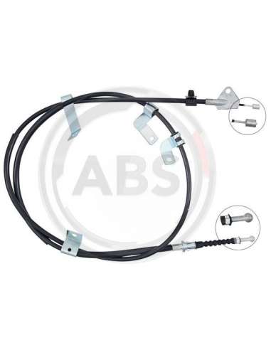 Cable de accionamiento, freno de estacionamiento Izq. Abs K14026 - CABLE FRENO TOYOTA