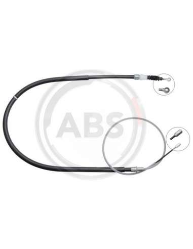 Cable de accionamiento, freno de estacionamiento Izq. Abs K14034 - CABLE FRENO VOLKSWAGEN