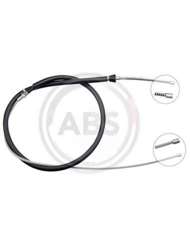 Cable de accionamiento, freno de estacionamiento Der. Abs K14036 - CABLE FRENO SKODA/SEAT