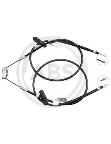 Cable de accionamiento, freno de estacionamiento Der. Abs K14040 - CABLE FRENO CHEVROLET