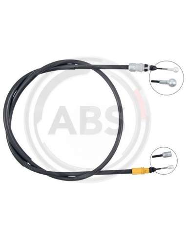 Cable de accionamiento, freno de estacionamiento Izq. Abs K14045 - CABLE FRENO VAUXHALL/FIAT/R