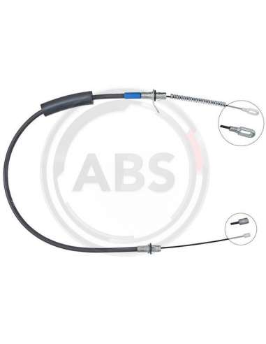 Cable de accionamiento, freno de estacionamiento Der. Abs K14050 - CABLE FRENO CHRYSLER/DODGE