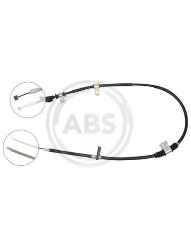 Cable de accionamiento, freno de estacionamiento Izq. Abs K14067 - CABLE FRENO HYUNDAI
