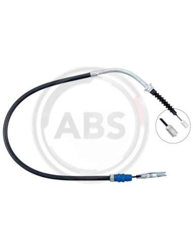 Cable de accionamiento, freno de estacionamiento Der. Abs K14071 - CABLE FRENO MINI