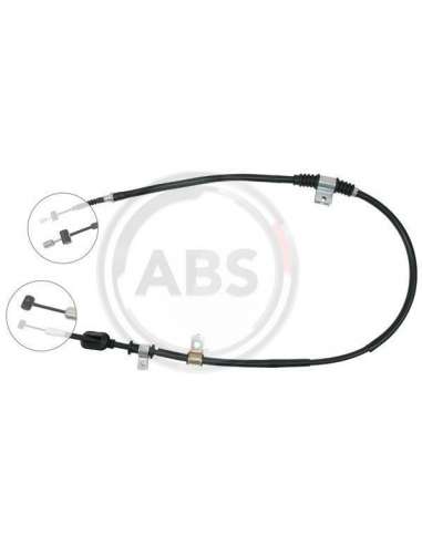 Cable de accionamiento, freno de estacionamiento Izq. Abs K14077 - CABLE FRENO HYUNDAI