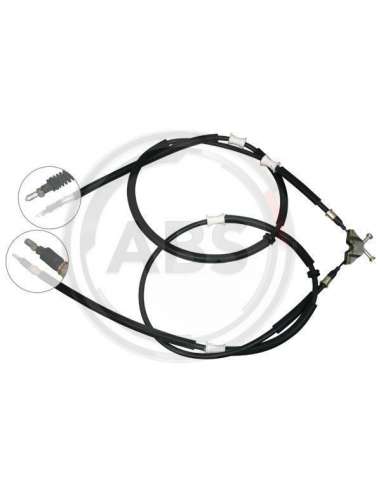 Cable de accionamiento, freno de estacionamiento Abs K17315 - CABLE FRENO OPEL/VAUXHALL