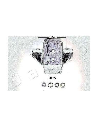 Soporte, motor Izq. Japko GOJ905 - JAPKO SOPORTE MOTOR