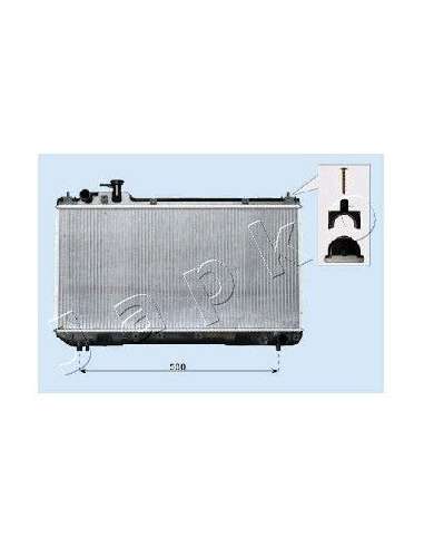 Radiador, refrigeración del motor Japko RDA153096 - JAPKO RADIADOR REFRI. MOT