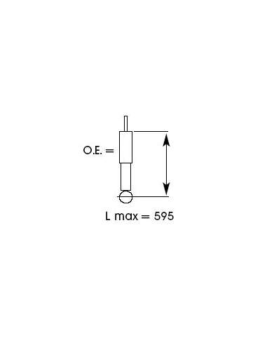 Amortiguador Tras. Kyb 353017 -  EXTINGUIDA Toyota RAV 4 3door  with 235- Ultra SR