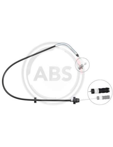 Cable del acelerador Abs K37250 - CABLE ACELERADO FORD (USA)/FIAT