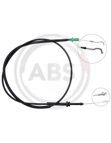 Cable del acelerador Abs K37570 - CABLE ACELERADO VOLKSWAGEN