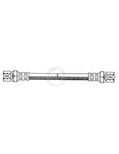 Tubo flexible de frenos Abs SL 2442 - TUBO DE FRENO OPEL/VAUXHALL
