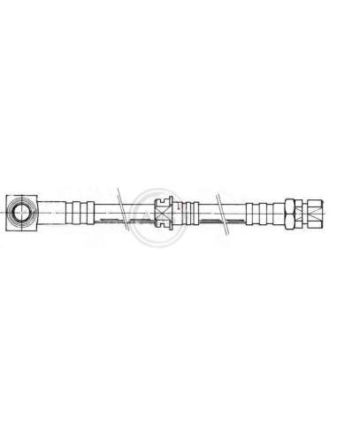 Tubo flexible de frenos Abs SL 3493 - TUBO DE FRENO OPEL/VAUXHALL