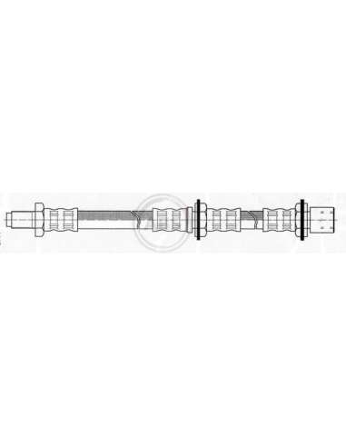 Tubo flexible de frenos Abs SL 3517 - TUBO DE FRENO TOYOTA