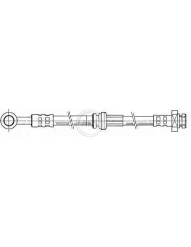 Tubo flexible de frenos Abs SL 3543 - TUBO DE FRENO MARUTI/SUZUKI