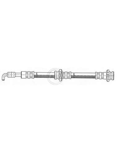Tubo flexible de frenos Abs SL 3603 - TUBO DE FRENO ISUZU/OPEL/VAUX