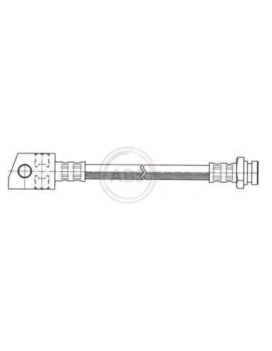 Tubo flexible de frenos Abs SL 3606 - TUBO DE FRENO ISUZU/OPEL/VAUX