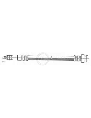 Tubo flexible de frenos Abs SL 3610 - TUBO DE FRENO VAUXHALL/OPEL/I