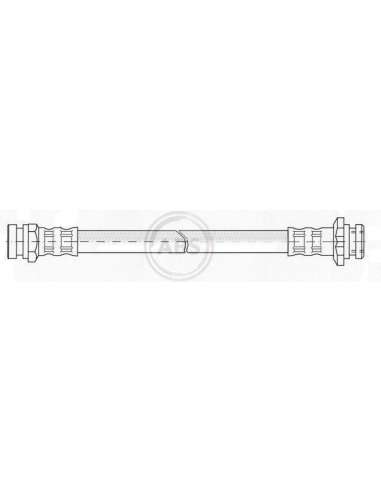 Tubo flexible de frenos Abs SL 3645 - TUBO DE FRENO OPEL/VAUXHALL/I