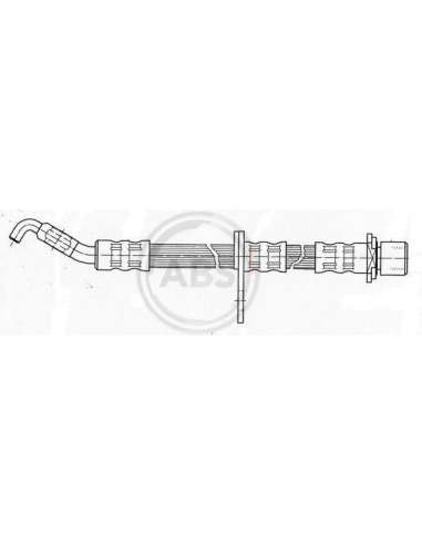 Tubo flexible de frenos Abs SL 3674 - TUBO DE FRENO DAIHATSU