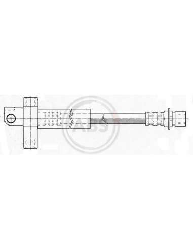 Tubo flexible de frenos Abs SL 3693 - TUBO DE FRENO FORD