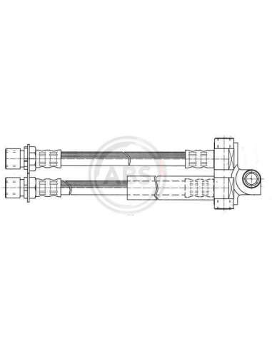 Tubo flexible de frenos Abs SL 3694 - TUBO DE FRENO FORD