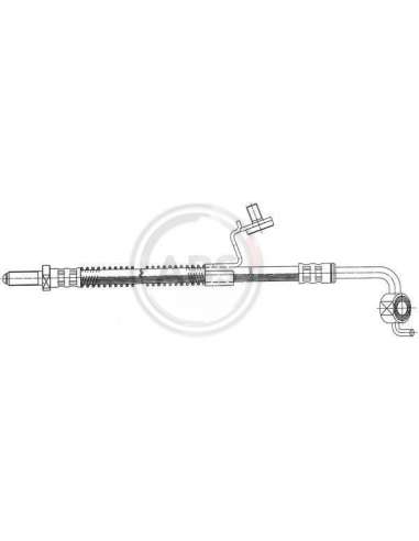 Tubo flexible de frenos Abs SL 3703 - TUBO DE FRENO FORD
