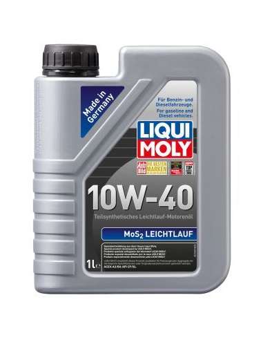 Aceite de motor Liqui Moly 1091 - LUB.LEICHTLAUF 10W40 MoS2 MoS2 Leichtlauf 10W-40