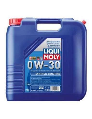 Liqui Moly 1173 - Aceite Synthoil Longtime 0W-30 20L