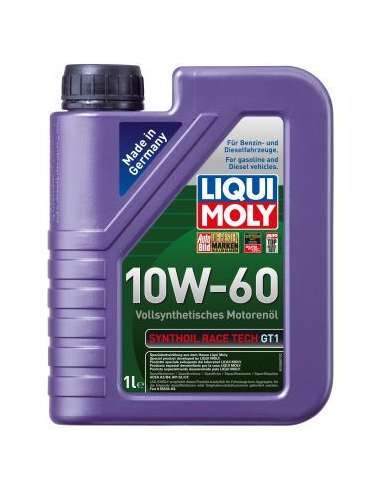 Liqui Moly 1390 - Synthoil Race Tech GT1 10W-60 1L