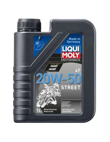 Liqui Moly 1500 - Motorbike 4T 20W-50 Street 1L