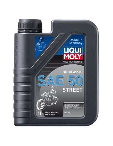 Liqui Moly 1572 - Aceite Motorbike HD-​Classic SAE 50 Street 1L