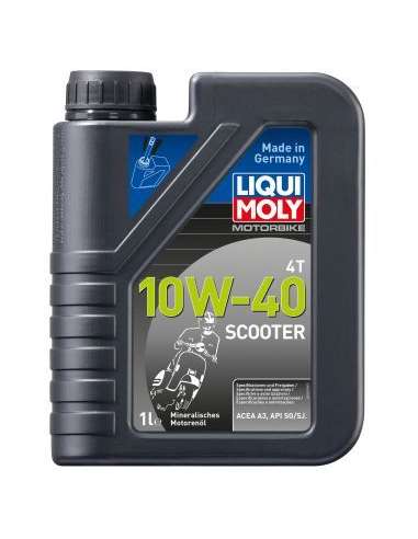 Liqui Moly 1618 - Aceite Motorbike 4T 10W-40 Scooter 1L