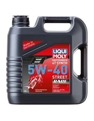 Liqui Moly 1685 - Motorbike 4T Synth 5W-40 Street Race 4L