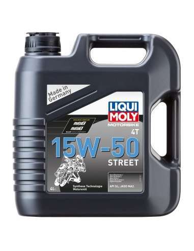 Liqui Moly 1689 - Aceite Motorbike 4T 15W-50 Street 4L