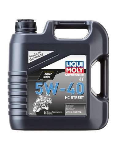 Liqui Moly 20751 - Aceite Motorbike 4T 5W-40 HC Street 4L