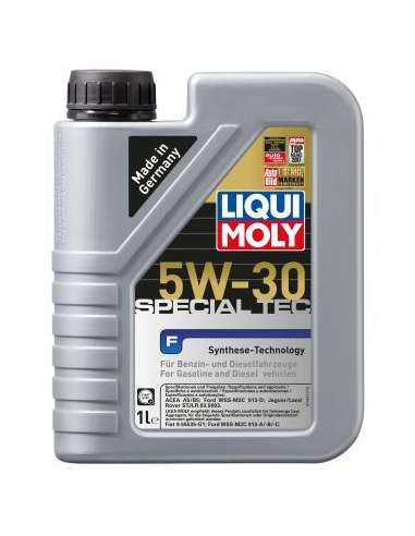 Aceite de motor Liqui Moly 3852 - LIQUI LEICHTLAUF SPECIAL F 5W3 Special Tec F 5W-30