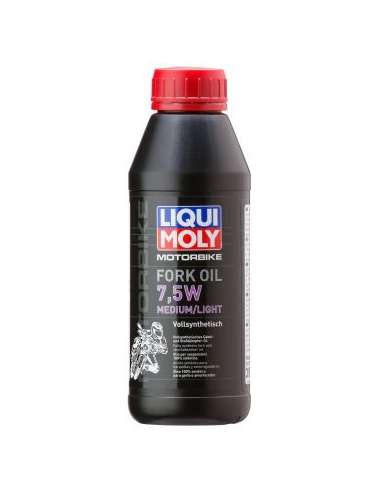 Aceite de motor Liqui Moly 3099 - LIQUI MOTORB. FORK 0.7,5W MED/ Motorbike Fork Oil 7,5W medium/light