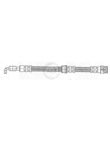 Tubo flexible de frenos Abs SL 3753 - TUBO DE FRENO MAZDA