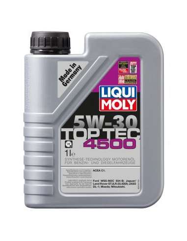 Aceite de motor Liqui Moly 3724 - TOP TEC 4500 5W30 1L Top Tec 4500 5W-30