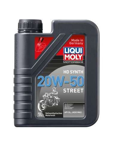Aceite de motor Liqui Moly 3816 - LIQUI MOTORB.HD SYNT.20W50 STR Motorbike HD Synth 20W-50 Street