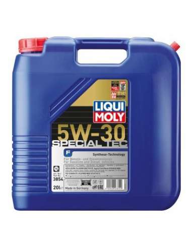 Aceite de motor Liqui Moly 3854 - LIQUI LEICHTLAUF SPECIAL F 5W3 Special Tec F 5W-30