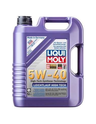 Aceite de motor Liqui Moly 3864 - LUB. LEICHTLAUF HIGH TEC 5W-40 Leichtlauf High Tech 5W-40