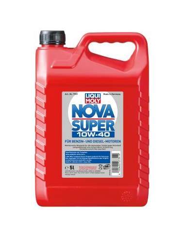 Aceite de motor Liqui Moly 7351 - LIQUI NOVA SUPER 10W-40 5L Nova Super 10W-40