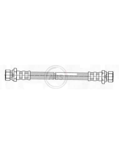 Tubo flexible de frenos Abs SL 4157 - TUBO DE FRENO KIA