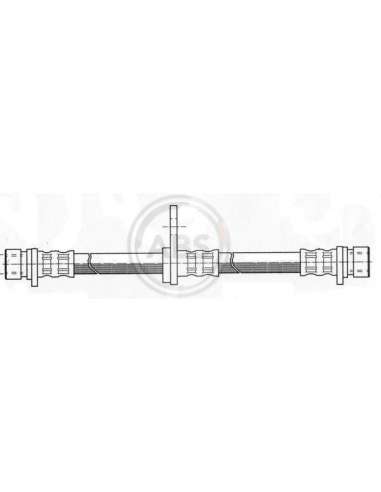 Tubo flexible de frenos Abs SL 4202 - TUBO DE FRENO HONDA